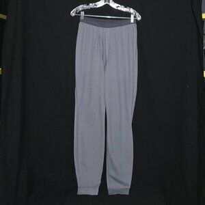 Patagonia #44320 Made in USA Men's Capilene Baselayer Bottoms - GrayBlue - Sz L*